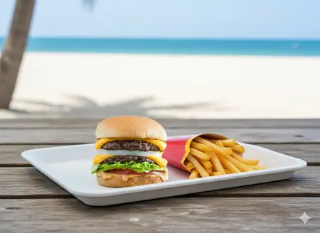 Double Martin's Burger